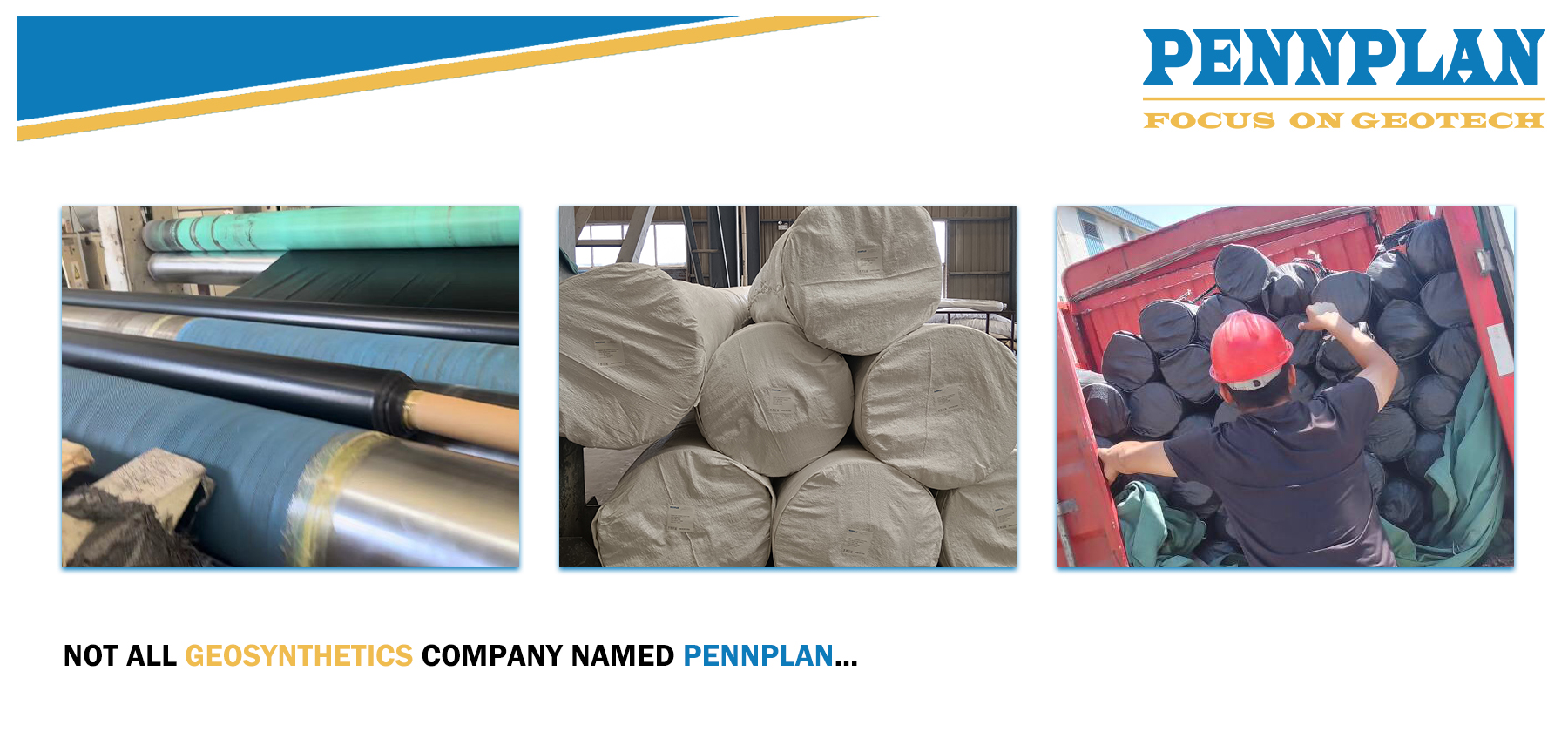 PENNPLAN geomembrane shipment to Indonesia